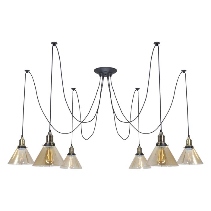 Люстра-павук LS 2131-6C