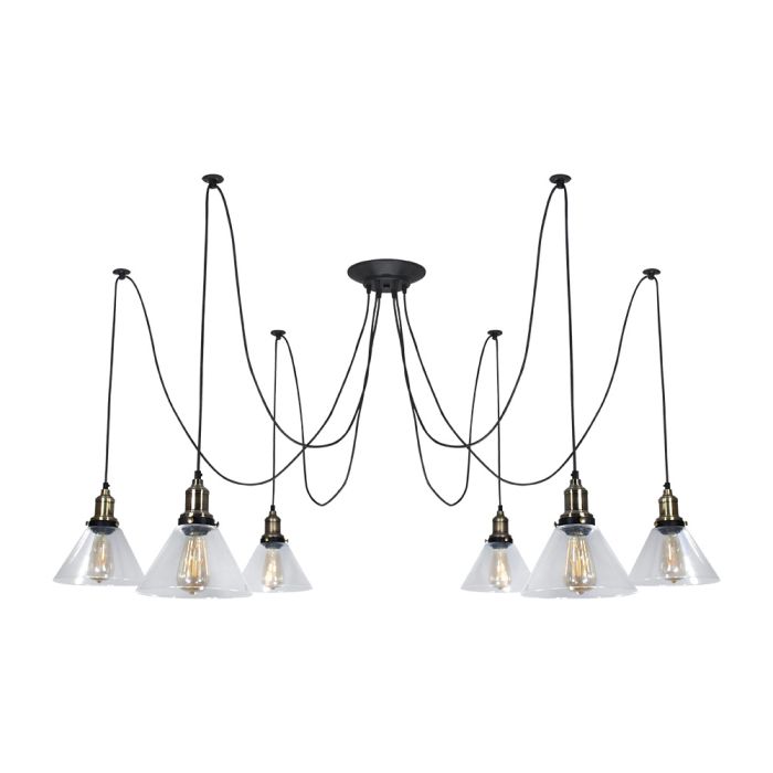 Люстра-павук LS 2133-6C