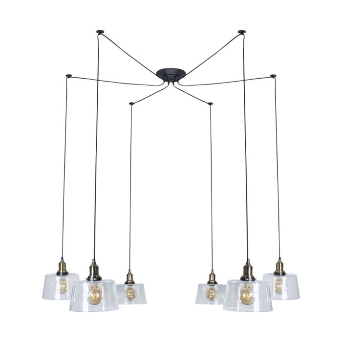 Люстра-павук LS 2134-6C