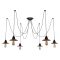 Люстра-павук LS 2151-6K-6