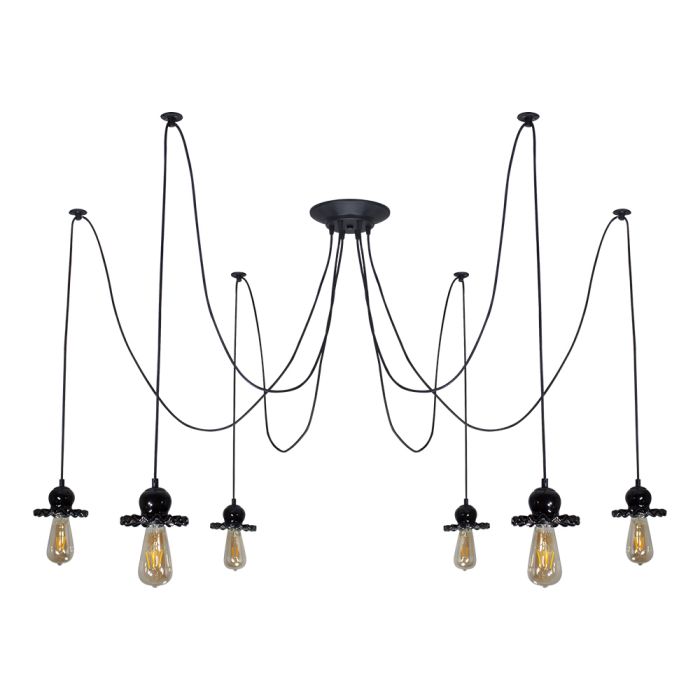 Люстра-павук LS 2153-6K-11