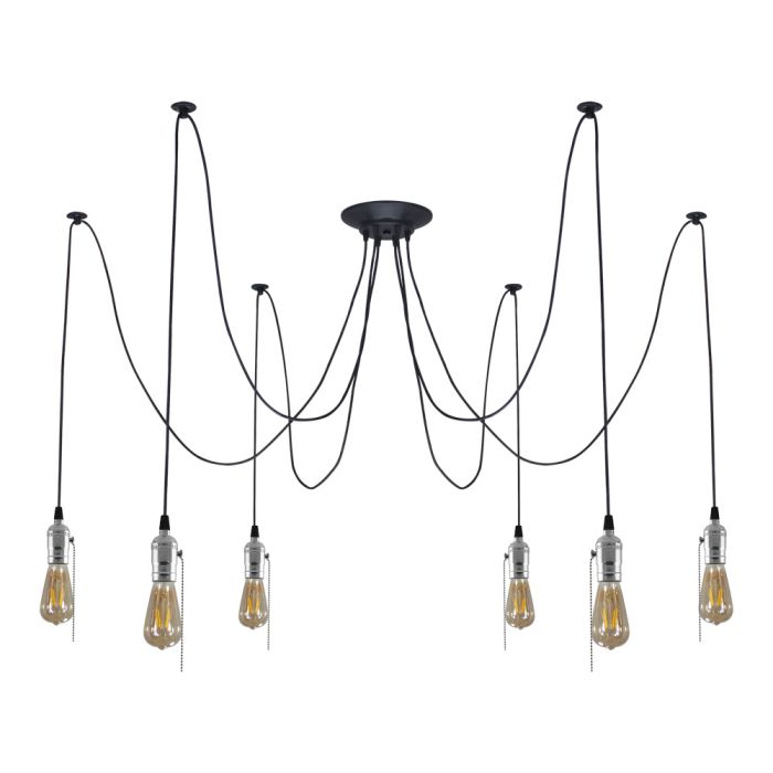 Люстра-павук LS 2171-6-6