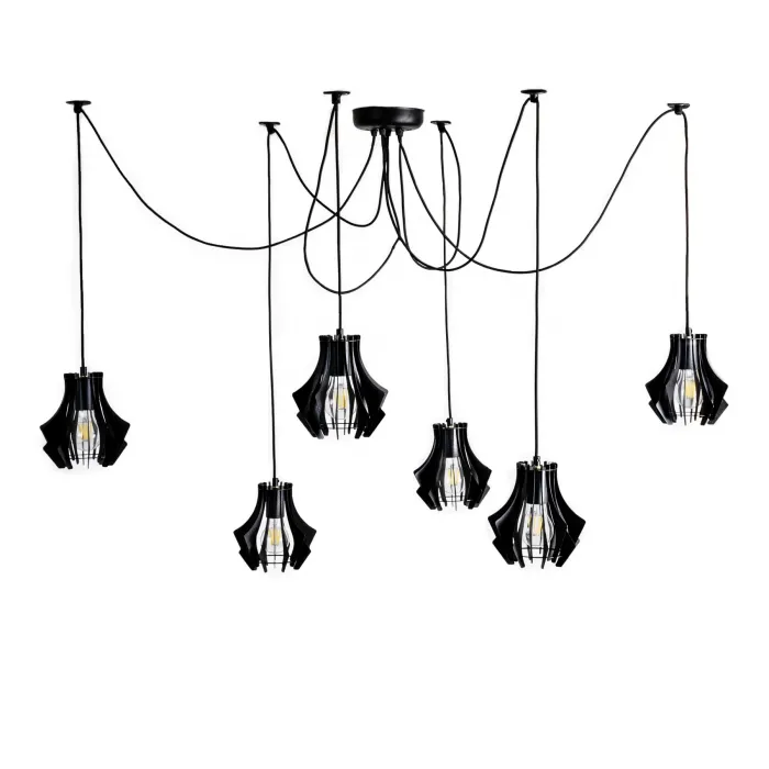 Люстра павук Atmolight Brabb Spider-6 BlackPearl