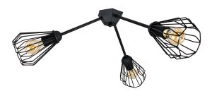 Люстра стельова (світильник) Shift K-3 C420 Black