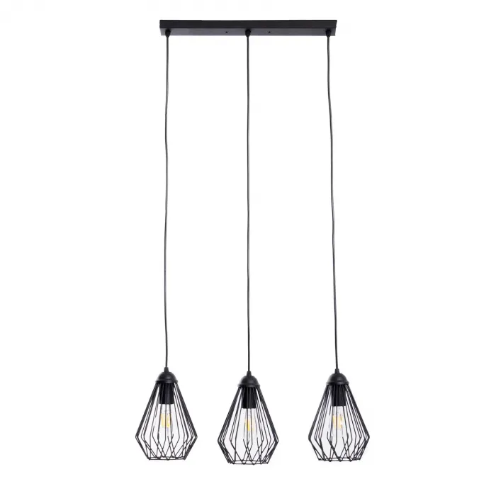 Люстра (светильник подвесной) Dribble C210-450-3 Black