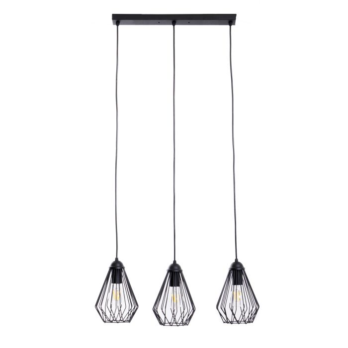 Люстра (светильник подвесной) Dribble C210-450-3 Black