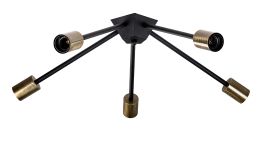 Люстра Atmolight Attic K-5 C320 Black/BrushGold