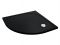 Душовий піддон 80x80 Miraggio MADRID MIRASTONE BLACK