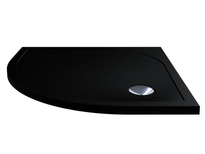 Душовий піддон 80x80 Miraggio MADRID MIRASTONE BLACK