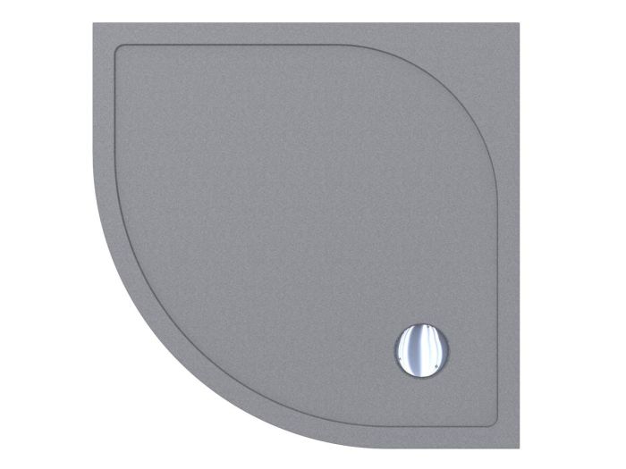 Душовий піддон 80x80 Miraggio MADRID MIRASTONE GRAY