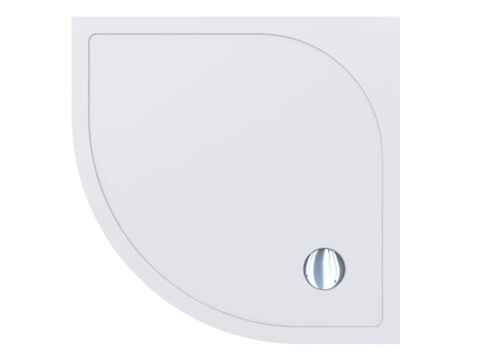 Душовий піддон 80x80 Miraggio MADRID з литого мармуру