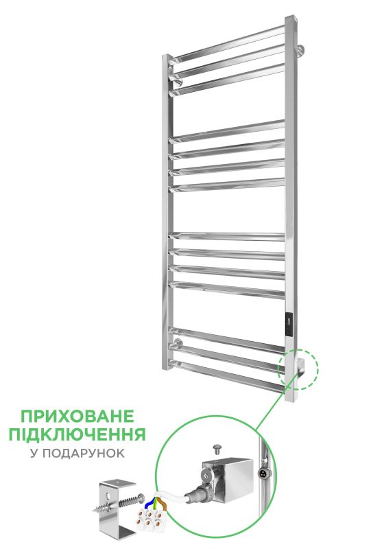 Електрична рушникосушка Mario Кіото-I 1170х530/80 TR К 2.0