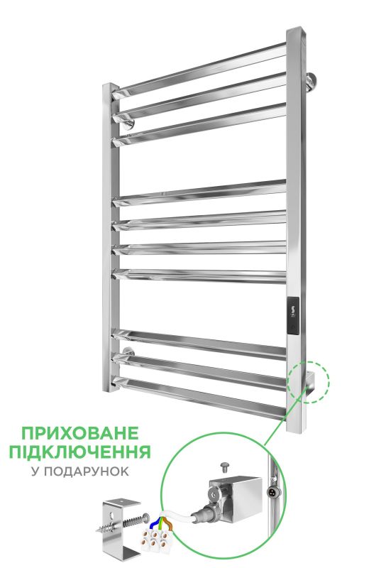 Електрична рушникосушка Mario Кіото-I  770х530/80 TR К 2.0
