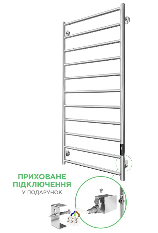 Електрична рушникосушка Mario Урбан-I 1110x500/85 TR K 2.0 сатин