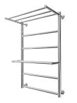 Водяна рушникосушка Mario INOX Анкона 770х530/500 білий мат