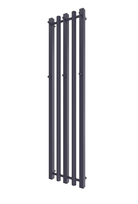Водяна рушникосушка Mario INOX Бітуб 1490х360/320 графіт