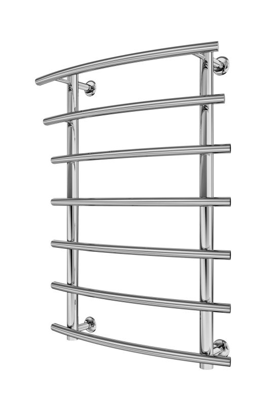 Водяна рушникосушка Mario INOX Маріо  770х530/400 чорний мат