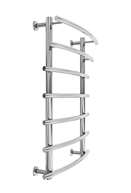 Водяна рушникосушка Mario INOX Маріо  770х530/400 чорний мат