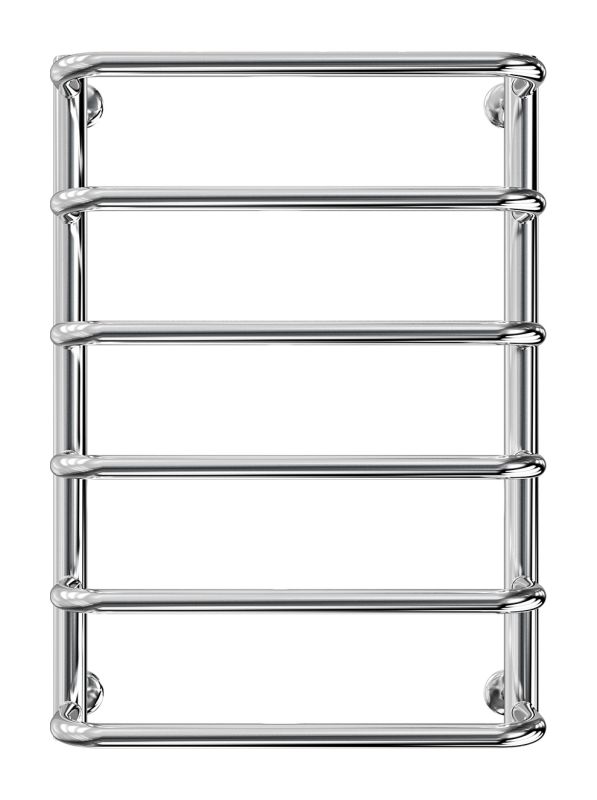 Водяна рушникосушка Mario INOX Стандарт  570х430/400 білий мат