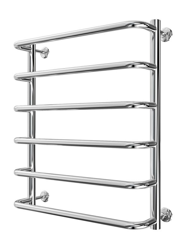 Водяна рушникосушка Mario INOX Стандарт  570х530/500 білий мат
