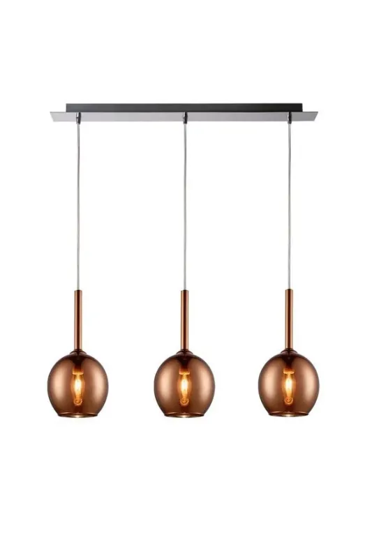 Подвесной светильник MD1629-3A MONIC Медный