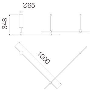 Система SMD 8878 L 2*1000 Brass 100W