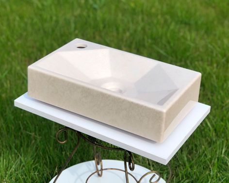 Умывальник «Меркурий» 40 см L Арктик Т333 глянец