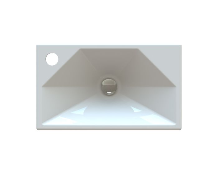 Умывальник «Меркурий» 40 см L Арктик Т333 глянец