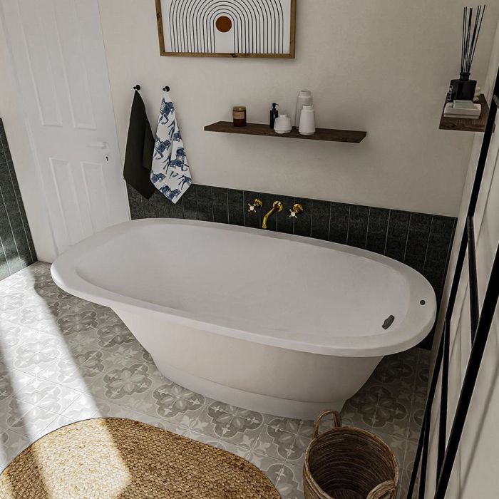 Ванна STUDIOSTONE Mersey 150*80