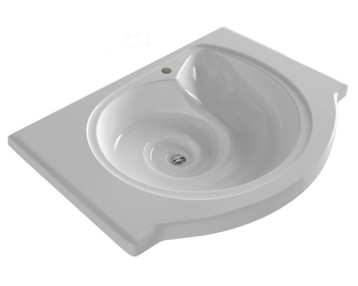 Умывальник «Наутилус» 80 см Ночь B220 глянец