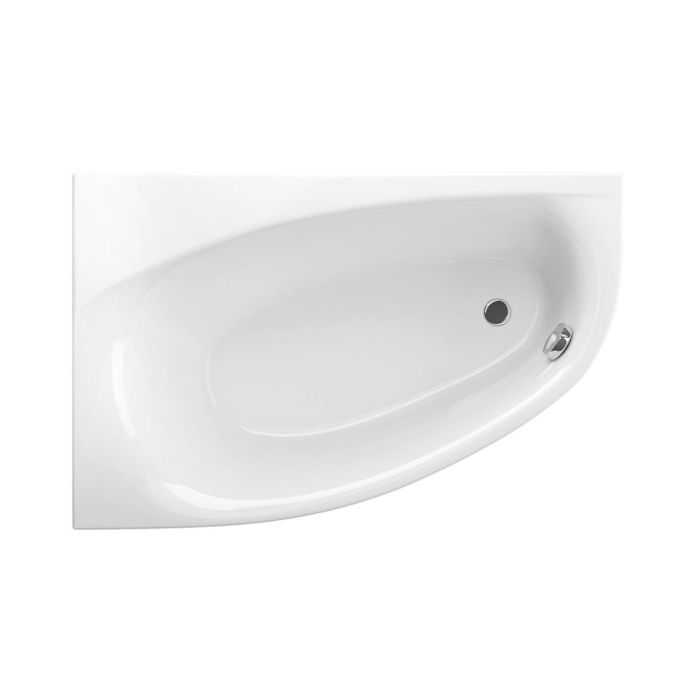 Ванна акриловая Radaway Naxia 170x110 левая с ножками и сифоном R135L