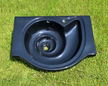 Умывальник «Наутилус» 80 см Ночь B220 глянец