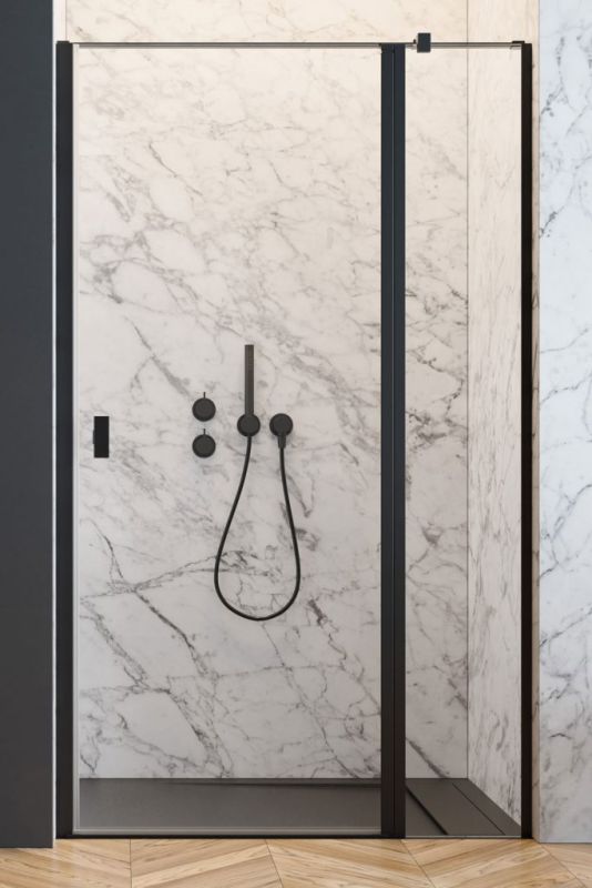 Душові двері Radaway NES Black DWJ II 1200Rx2000 прозоре скло