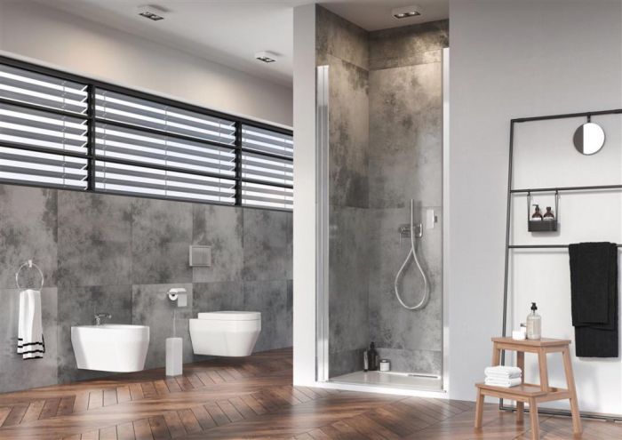 Душевая дверь Radaway NES Chrome DWJ I 800Rx2000 прозрачное стекло