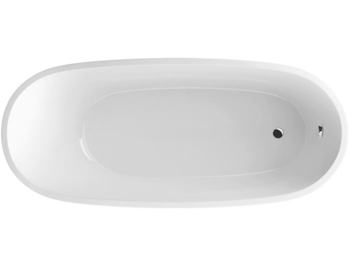 Ванна акриловая Radaway NIKIA 175x78x60 с ножками и сифоном