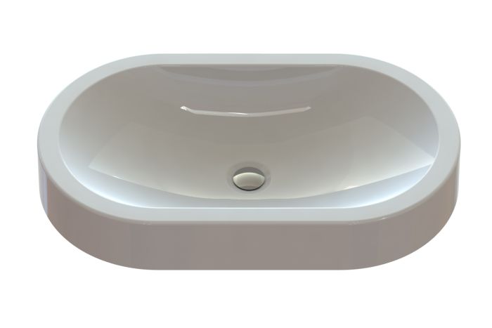 Умывальник «Олимпия» 60 см белый А100 глянец