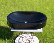 Умывальник «Олимпия» 60 см черный А200 глянец