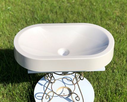 Умывальник «Олимпия» 60 см Жемчужина H300 глянец