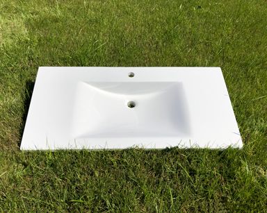 Умивальник «Орфей» 100 см  Білий А100 глянець