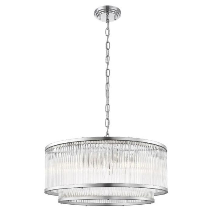 Подвесной светильник P0528-06H-F4AC SERGIO Хром