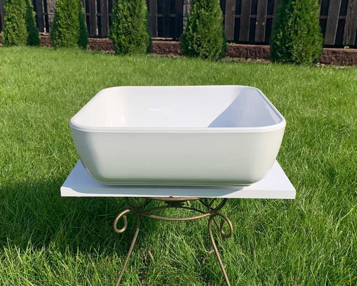 Умивальник «Палермо» 40 см  Білий А100 глянець