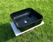 Умывальник «Палермо» 40 см  черный А200 глянец