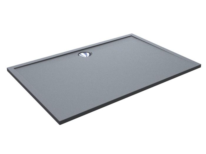 Душовий піддон 120x80 Miraggio PARIS MIRASTONE GRAY