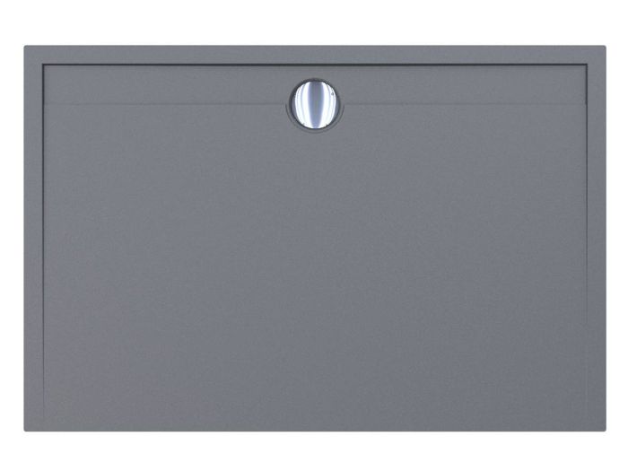 Душовий піддон 120x80 Miraggio PARIS MIRASTONE GRAY