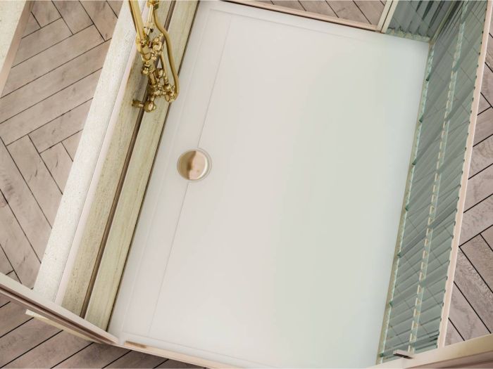 Душовий піддон 120x80 Miraggio PARIS з литого мармуру