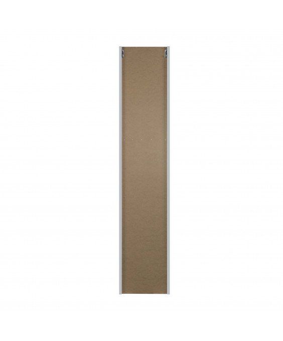 Пенал Bravo П-33-А білим матовий зі вставкою дерева підвісний