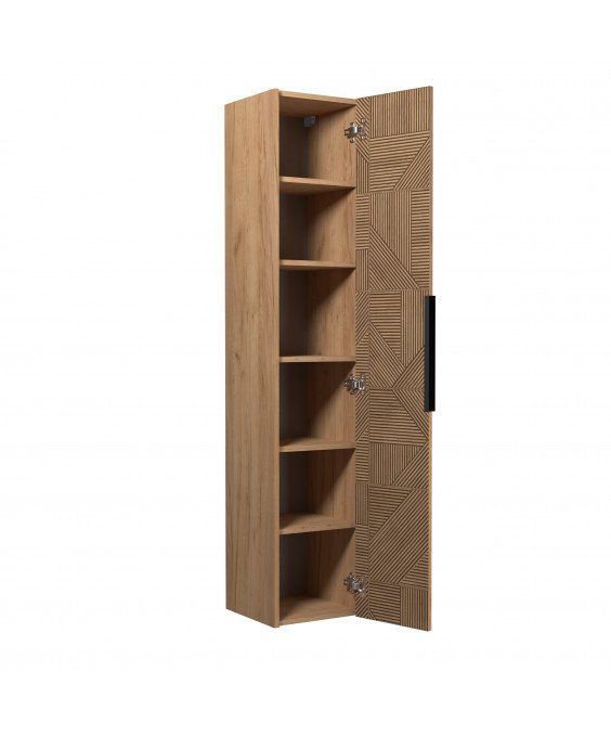 Пенал підвісний Cubic П-33-А дуб обпалений