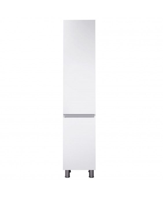 Пенал MoonShine П-38 білий глянсовий підлоговий