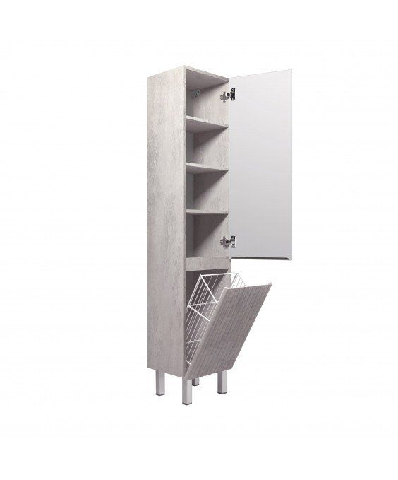 Пенал Straight П-38к-U бетон світлий підлоговий/підвісний