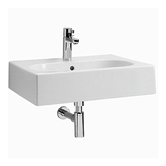 Умивальник Kolo TWINS 60см прямокутний, з отвором та переливом